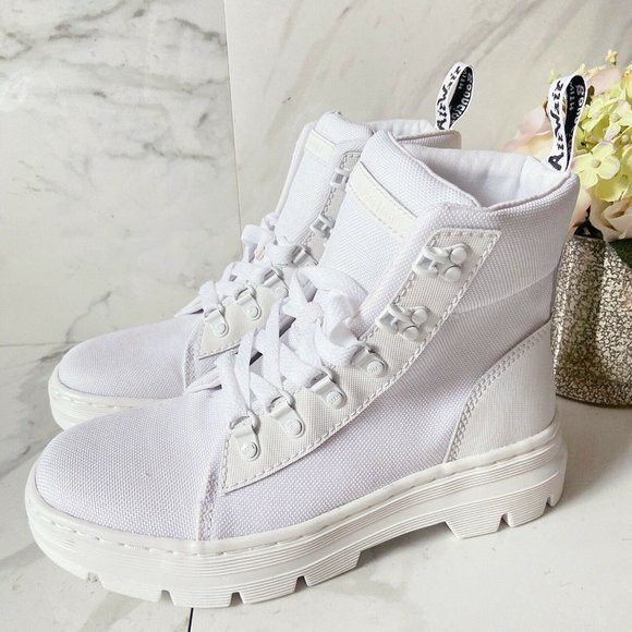 Dr. Doc Martens Womens Combs W Lace Up Combat Boot - Picture 4 of 12